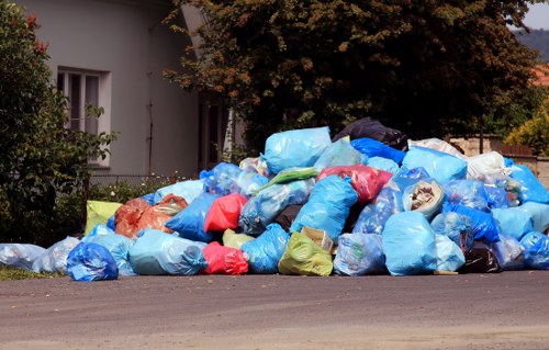 Recycling process in Chiswick's waste management